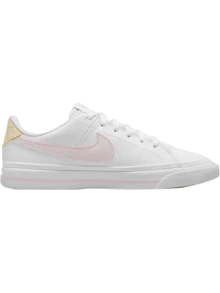 Кроссовки Nike Court Legacy GS — изображение 1 из 1, белый-желтый