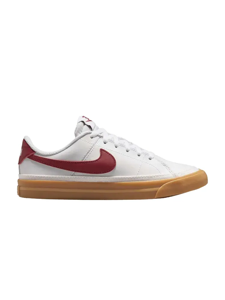 Кроссовки Court Legacy GS 'White Team Red Gum' — изображение 1 из 1, белый красный