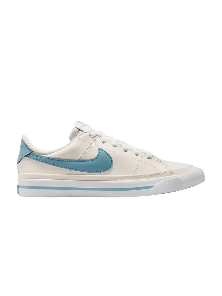 Кроссовки Nike Court Legacy GS 'White Denim Turquoise' — изображение 1 из 1, белый/джинсовый синий