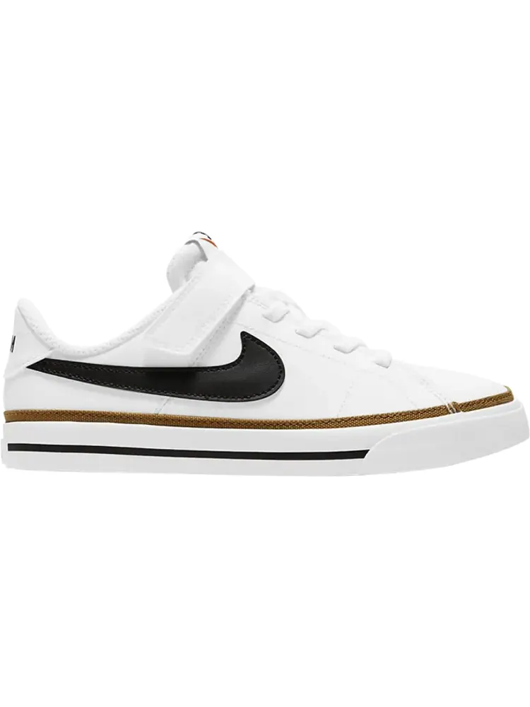 Кроссовки Nike Court Legacy PS 'White Desert Ochre' — изображение 1 из 1, белый