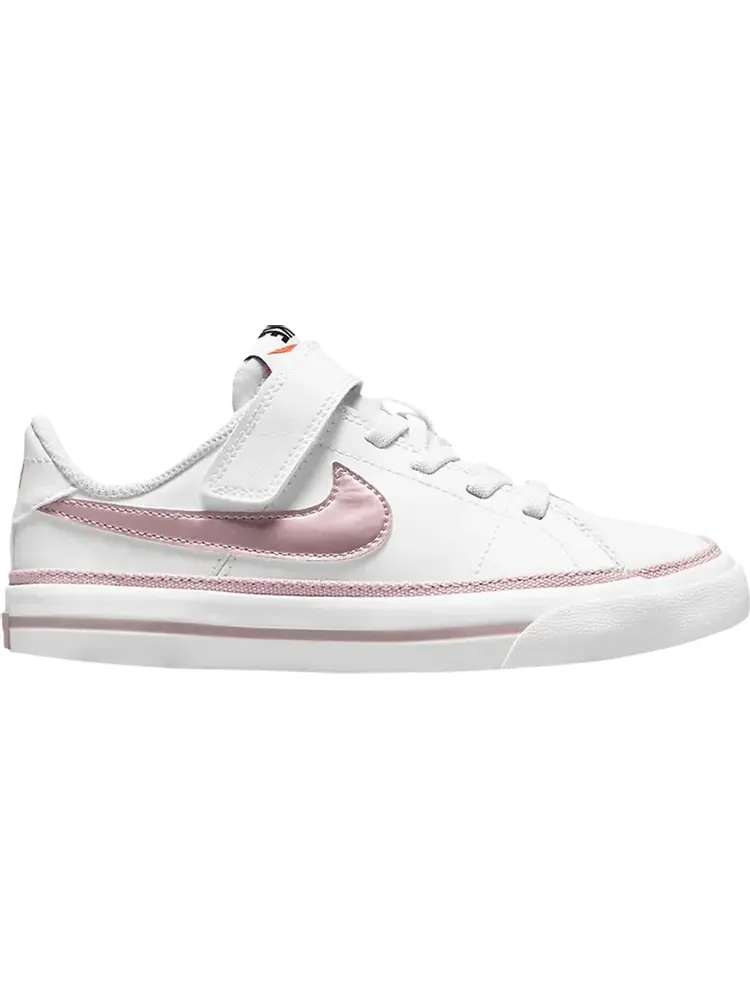 Кроссовки Nike Court Legacy PS 'White Pink Glaze' — изображение 1 из 1, белый