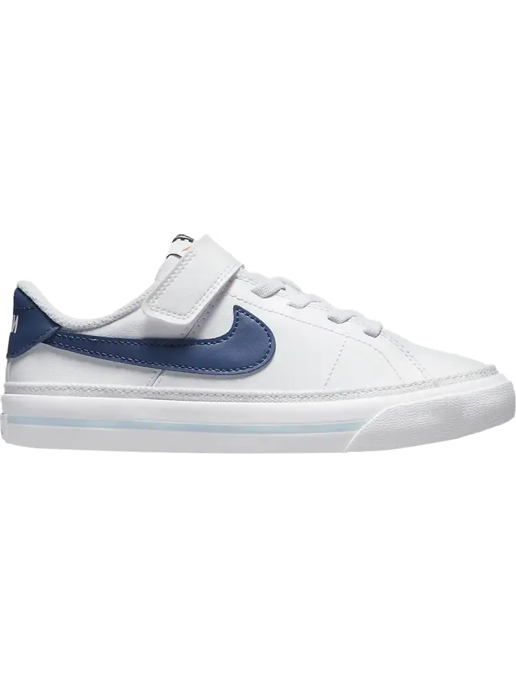 Кроссовки Nike Court Legacy PS 'White Mystic Navy' — изображение 1 из 1, белый