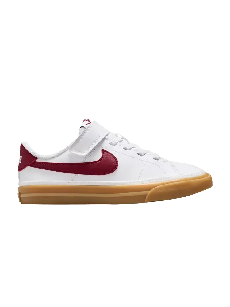 Кроссовки Court Legacy PS 'White Team Red Gum' — изображение 1 из 1, белый красный