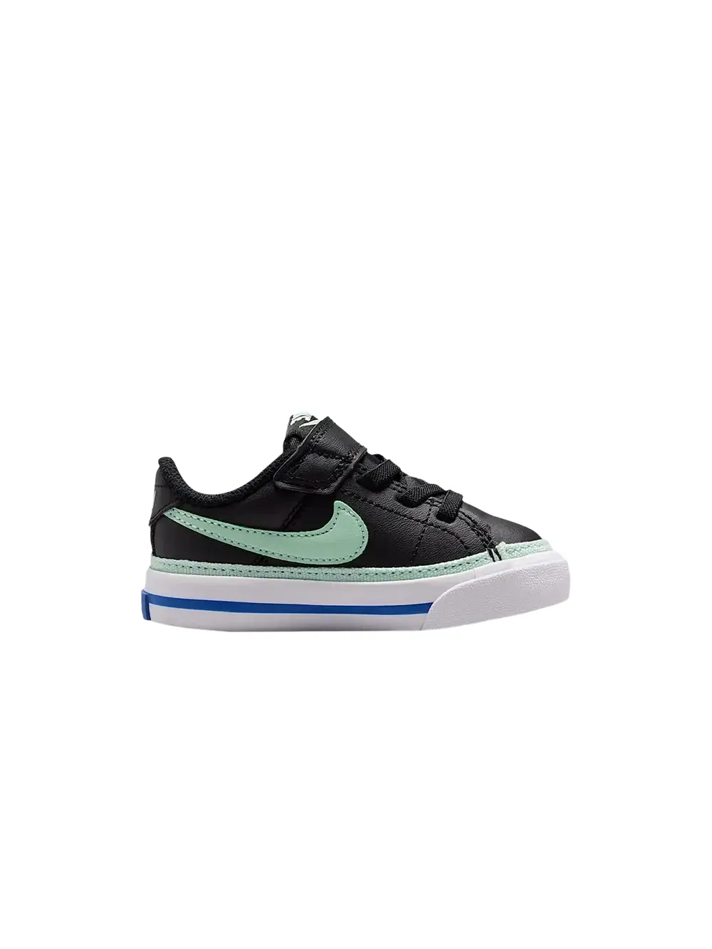 Кроссовки Nike Court Legacy TD — изображение 1 из 1, черный/белый//зеленый