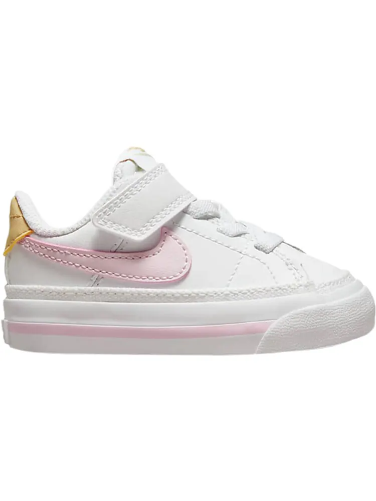 Кроссовки Nike Court Legacy TD 'White Pink Foam' — изображение 1 из 1, белый