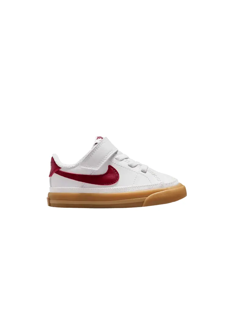 Кроссовки Court Legacy TD 'White Team Red Gum' — изображение 1 из 1, белый красный