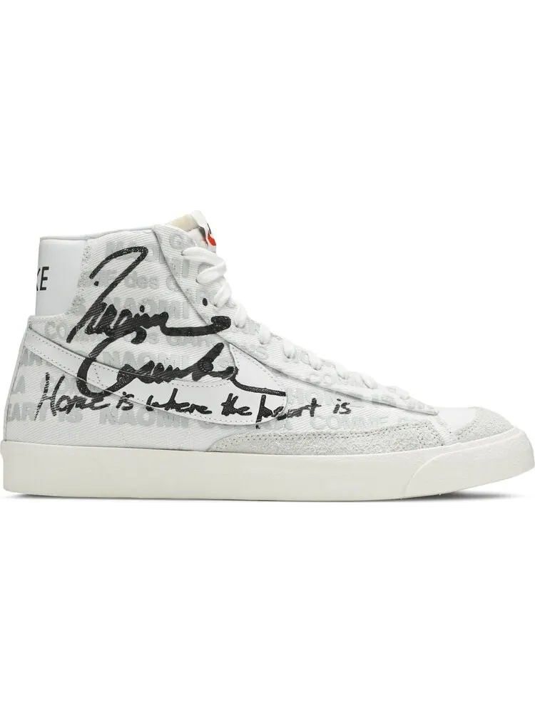 Кроссовки Nike Naomi Osaka x Comme des Garçons x Blazer Mid '77 'Home Is Where The Heart Is' — изображение 1 из 8, белый