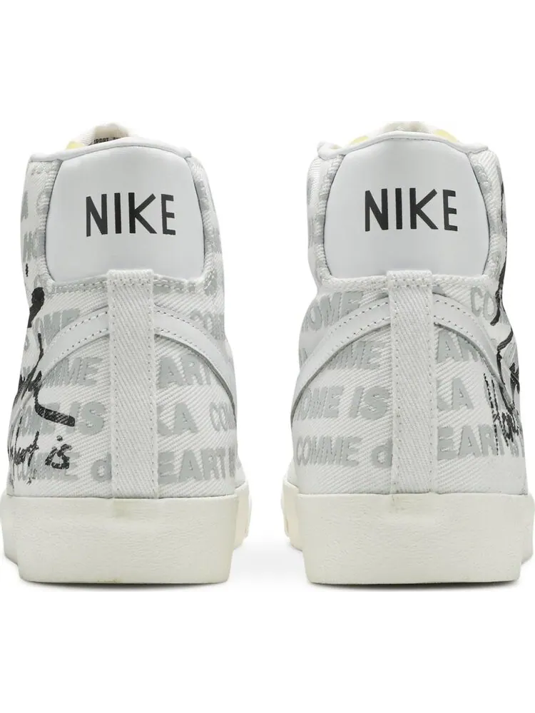 Кроссовки Nike Naomi Osaka x Comme des Garçons x Blazer Mid '77 'Home Is Where The Heart Is' — изображение 6 из 8, белый