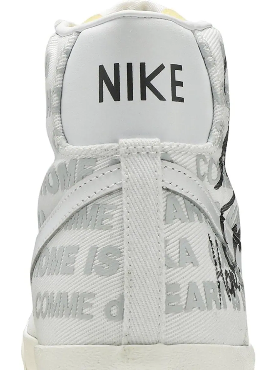 Кроссовки Nike Naomi Osaka x Comme des Garçons x Blazer Mid '77 'Home Is Where The Heart Is' — изображение 7 из 8, белый