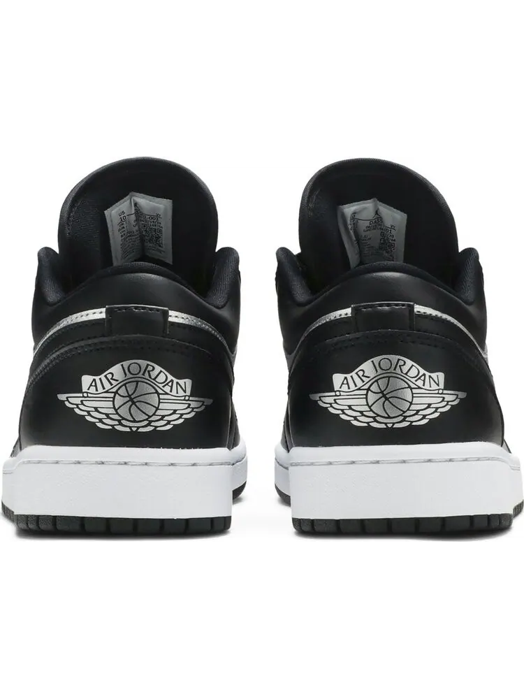 Кроссовки Wmns Air Jordan 1 Low SE Silver Toe — изображение 6 из 8, черный