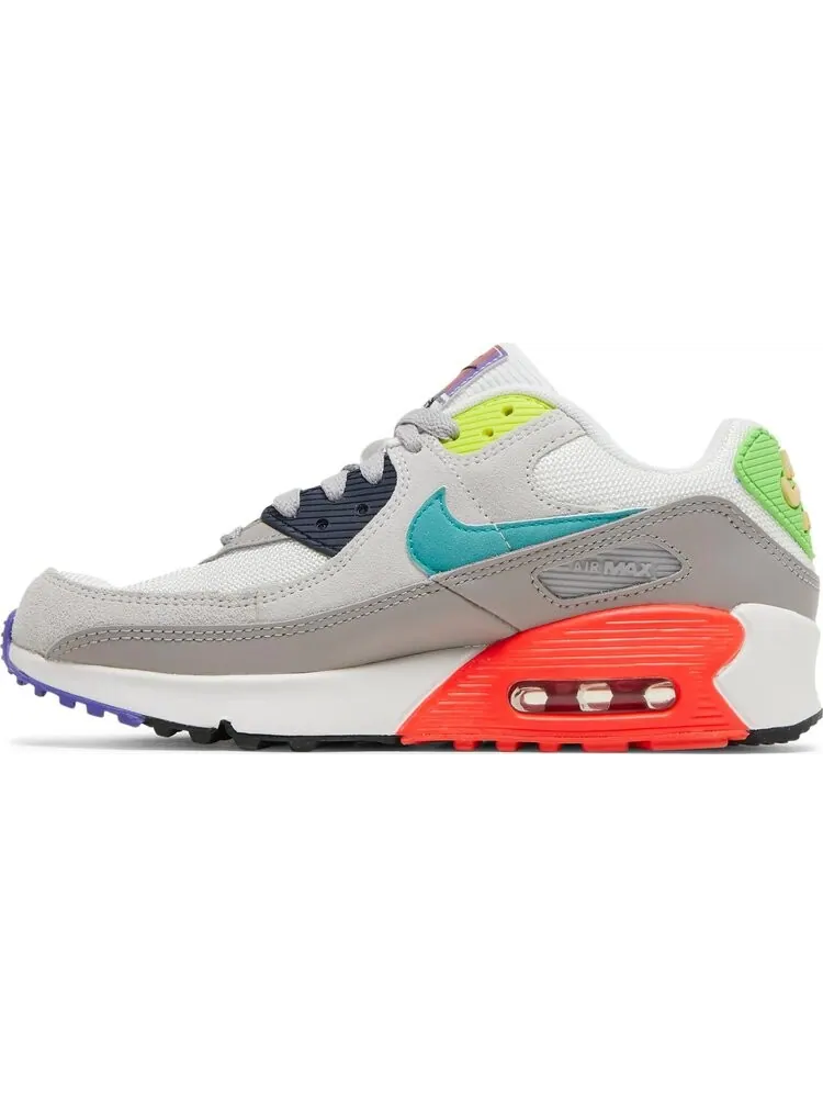 Кроссовки Nike Air Max 90 GS 'Evolution of Icon' — изображение 3 из 8, серый