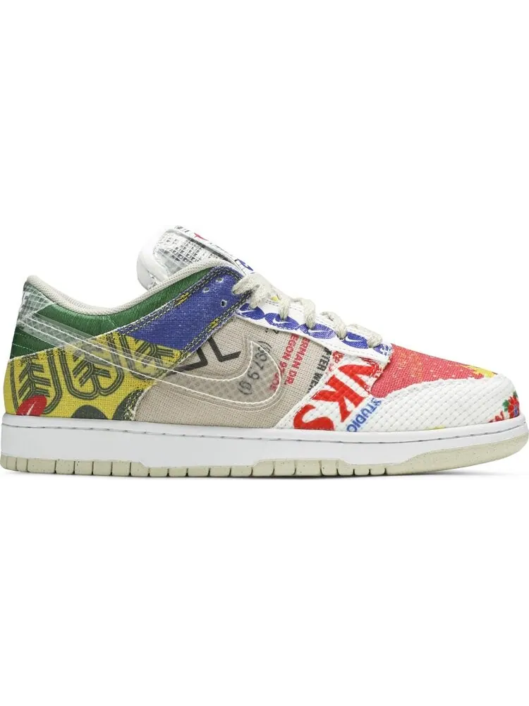 Кроссовки Nike Dunk Low 'City Market' — изображение 1 из 8, мульти