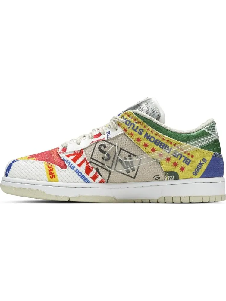 Кроссовки Nike Dunk Low 'City Market' — изображение 3 из 8, мульти