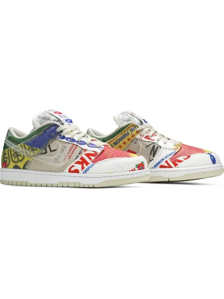 Кроссовки Nike Dunk Low 'City Market' — изображение 8 из 8, мульти