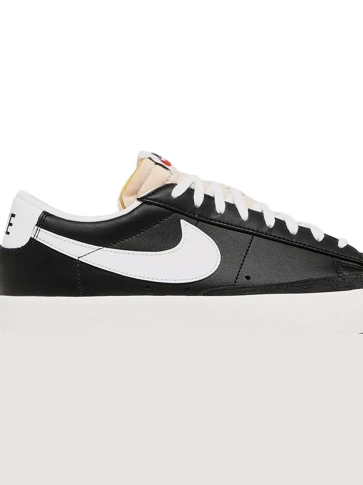 Кроссовки Nike Blazer Low '77 Vintage: Классика в современном исполнении — изображение 2 из 8, черный