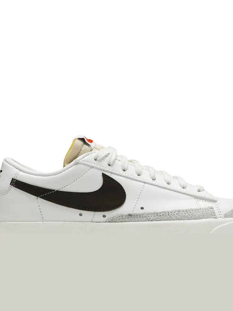 Кроссовки Nike Blazer Low '77 Vintage 'White Chocolate' — изображение 3 из 9, белый//белый