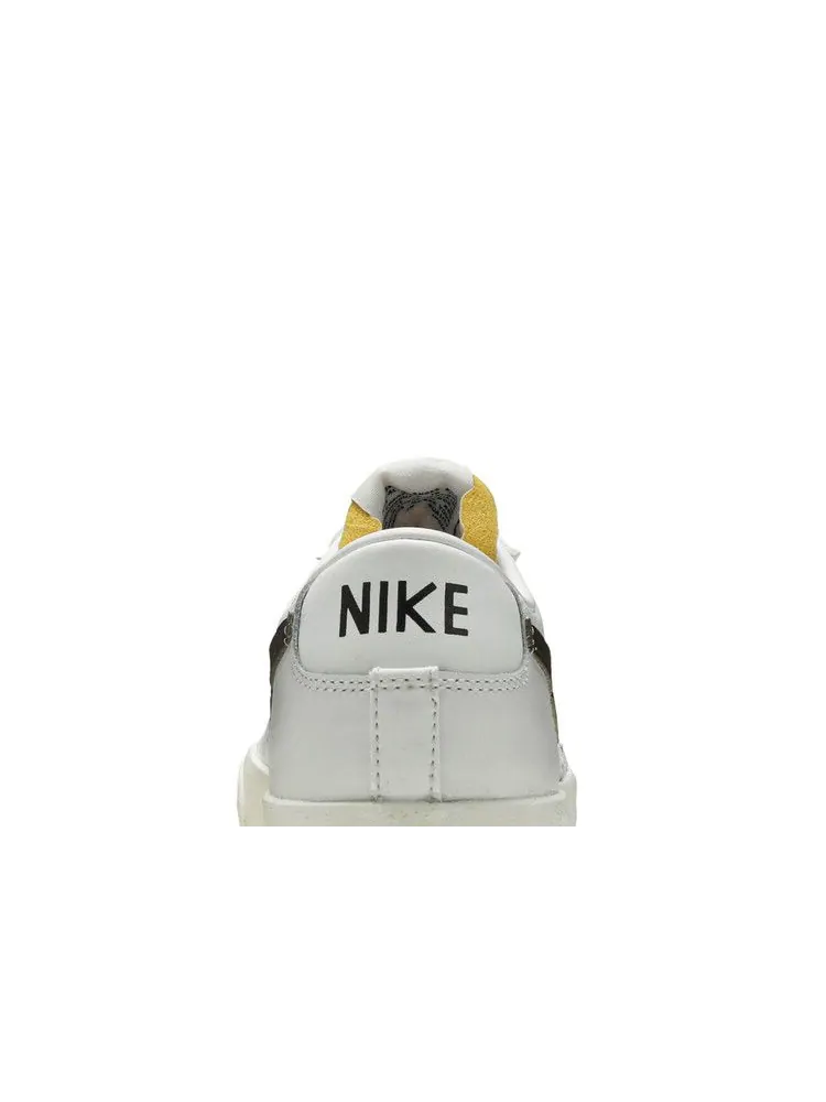 Кроссовки Nike Blazer Low '77 Vintage 'White Chocolate' — изображение 8 из 9, белый//белый