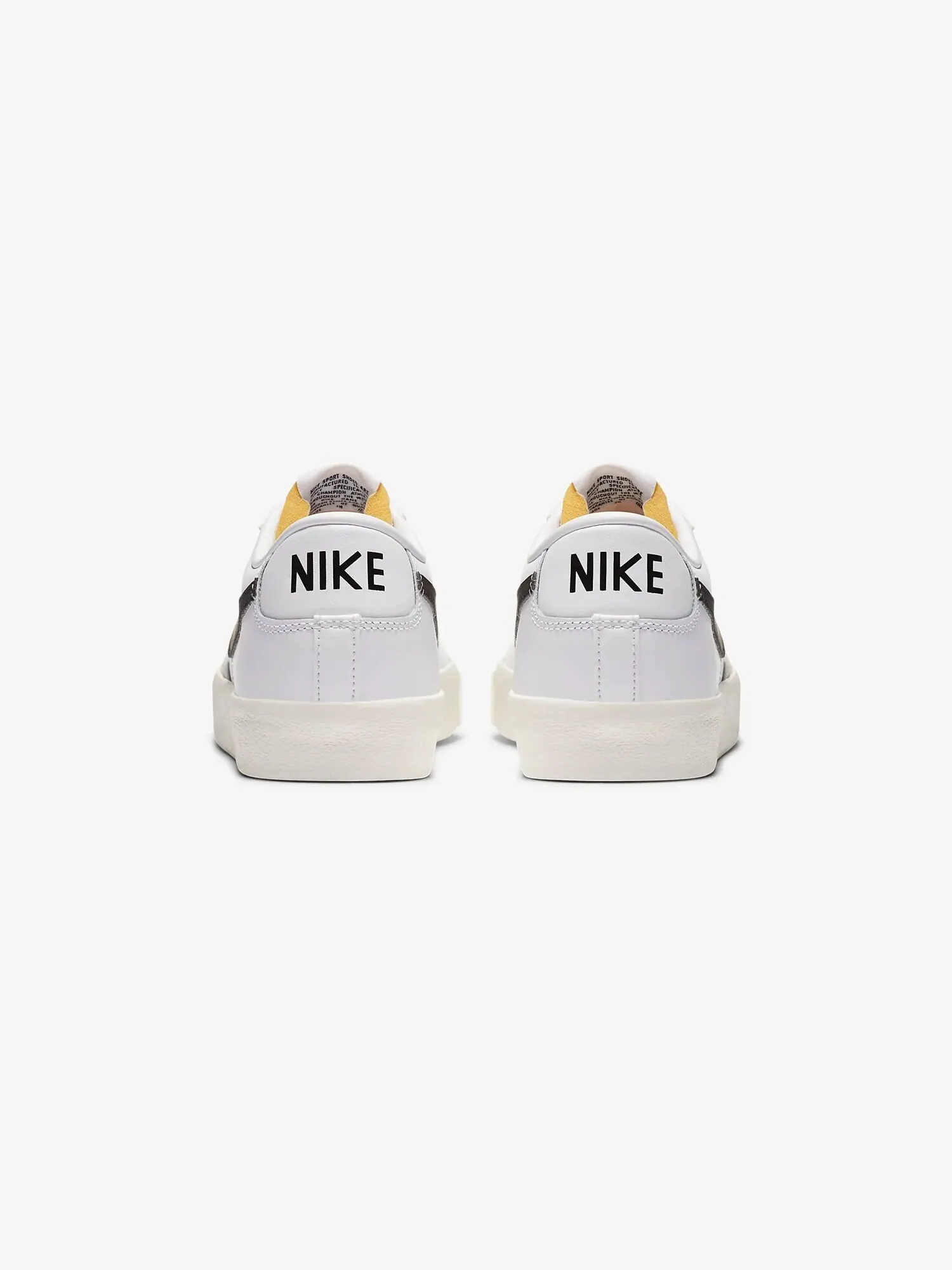 Кроссовки Nike Blazer Low '77 Vintage 'White Black' — изображение 5 из 10, белый