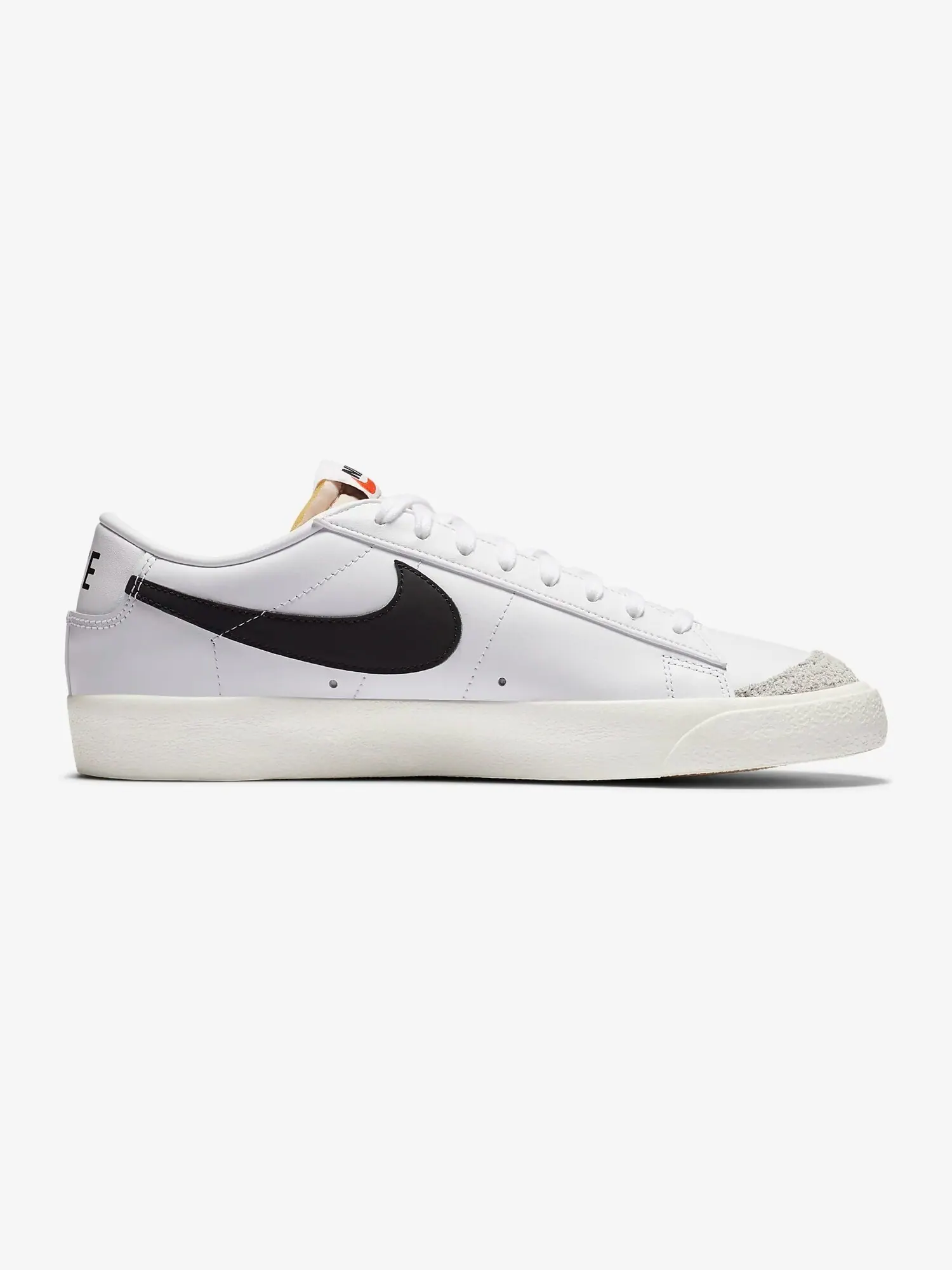 Кроссовки Nike Blazer Low '77 Vintage 'White Black' — изображение 6 из 10, белый