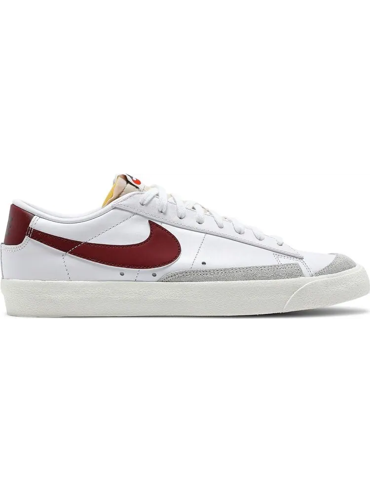 Кроссовки Nike Blazer Low '77 Vintage 'Team Red' — изображение 1 из 8, белый
