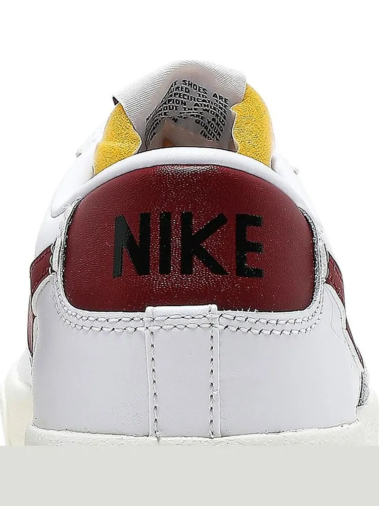 Кроссовки Nike Blazer Low '77 Vintage 'Team Red' — изображение 7 из 8, белый