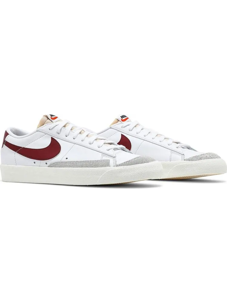 Кроссовки Nike Blazer Low '77 Vintage 'Team Red' — изображение 8 из 8, белый