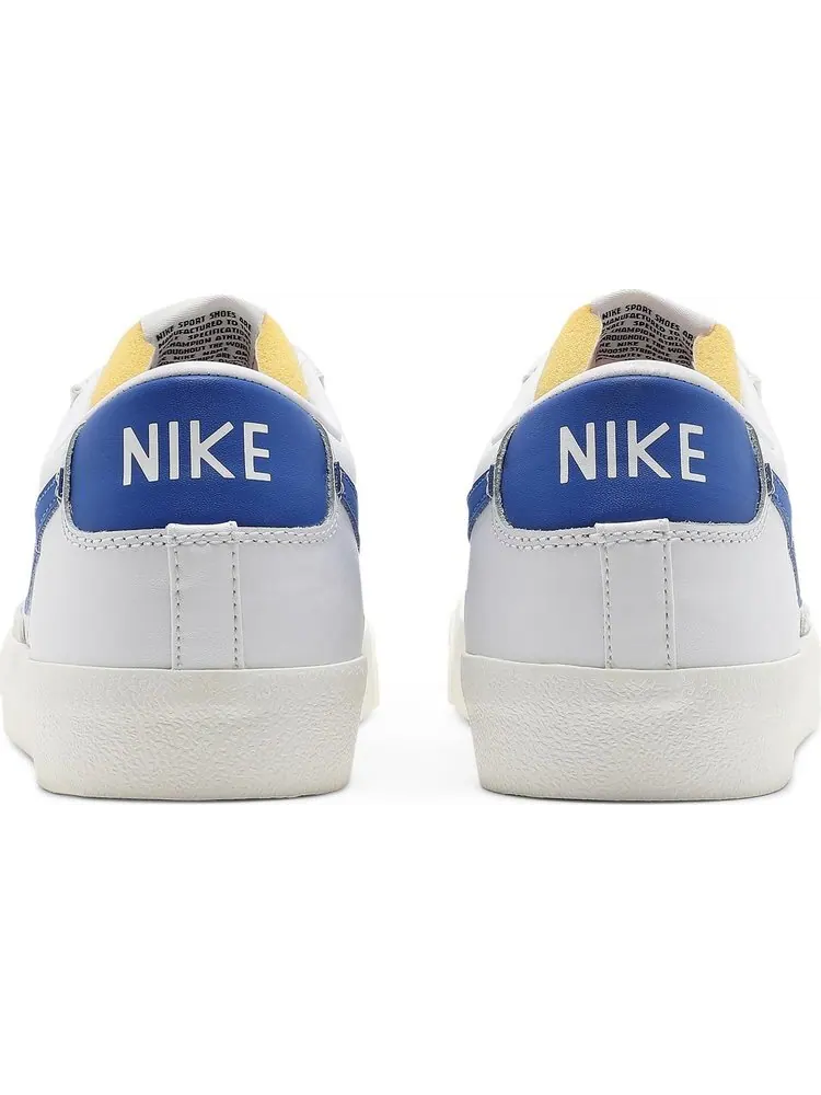 Кроссовки Nike Blazer Low '77 Vintage 'White Hyper Royal' — изображение 6 из 8, белый
