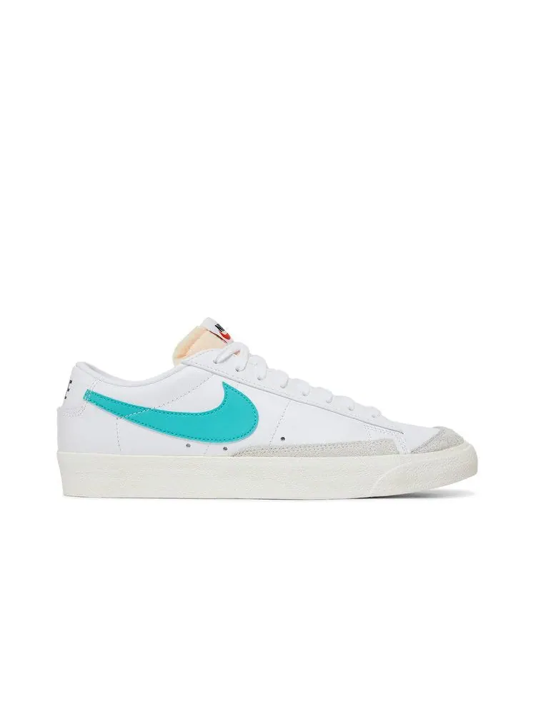 Кроссовки Nike Blazer Low '77 Vintage 'White Washed Teal' — изображение 2 из 9, белый//черный