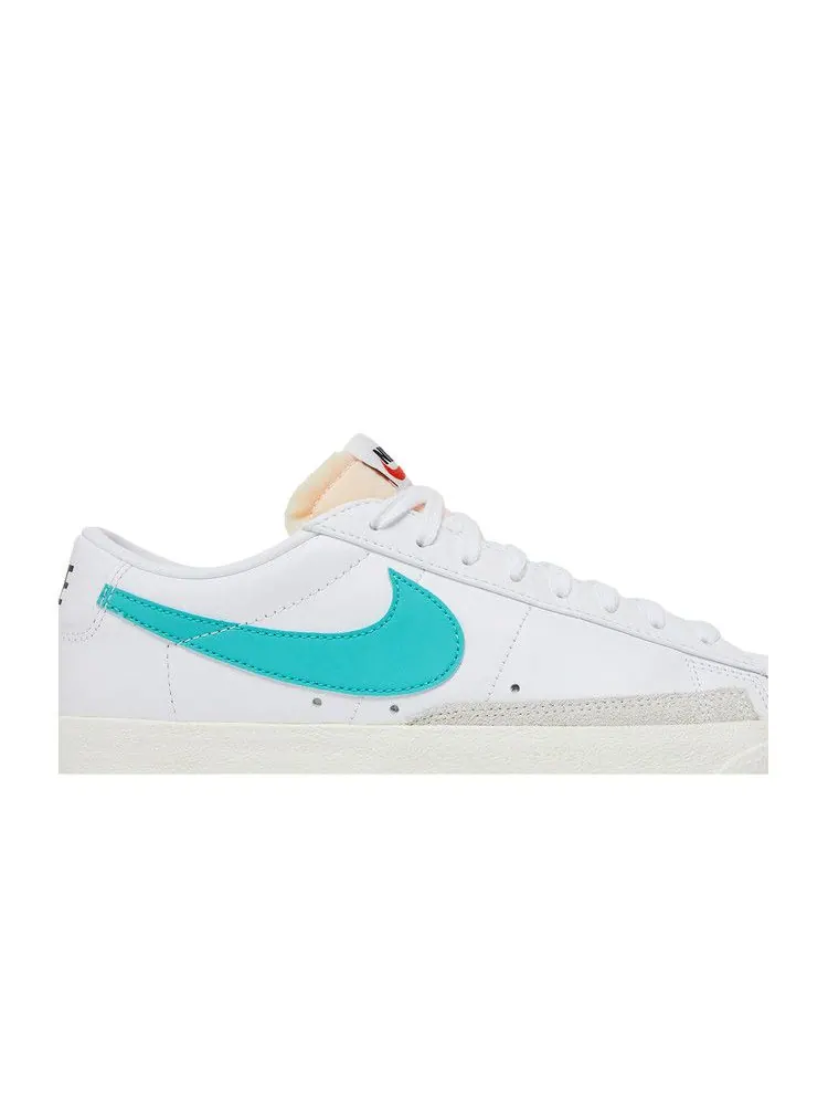 Кроссовки Nike Blazer Low '77 Vintage 'White Washed Teal' — изображение 3 из 9, белый//черный