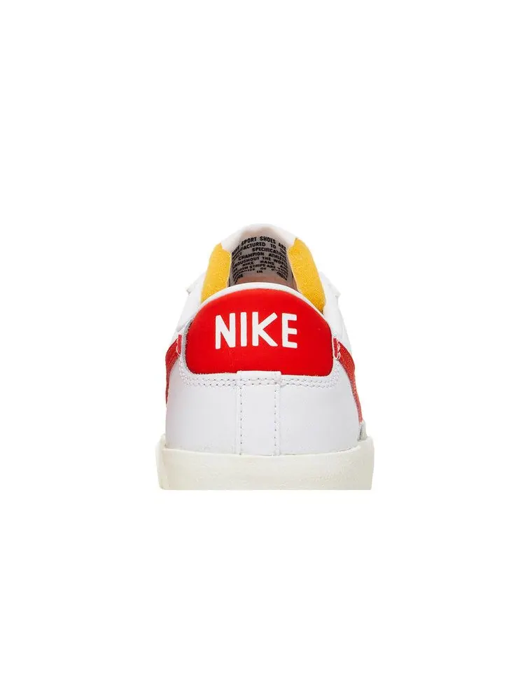 Кроссовки Nike Blazer Low '77 Vintage 'White Team Orange' — изображение 8 из 9, белый/оранжевый/белый