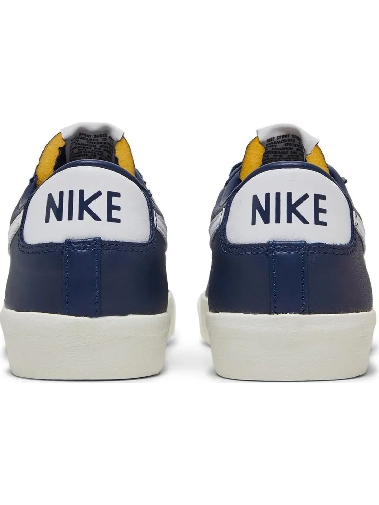 Кроссовки Nike Blazer Low '77 Vintage 'Midnight Navy' — изображение 6 из 8, синий