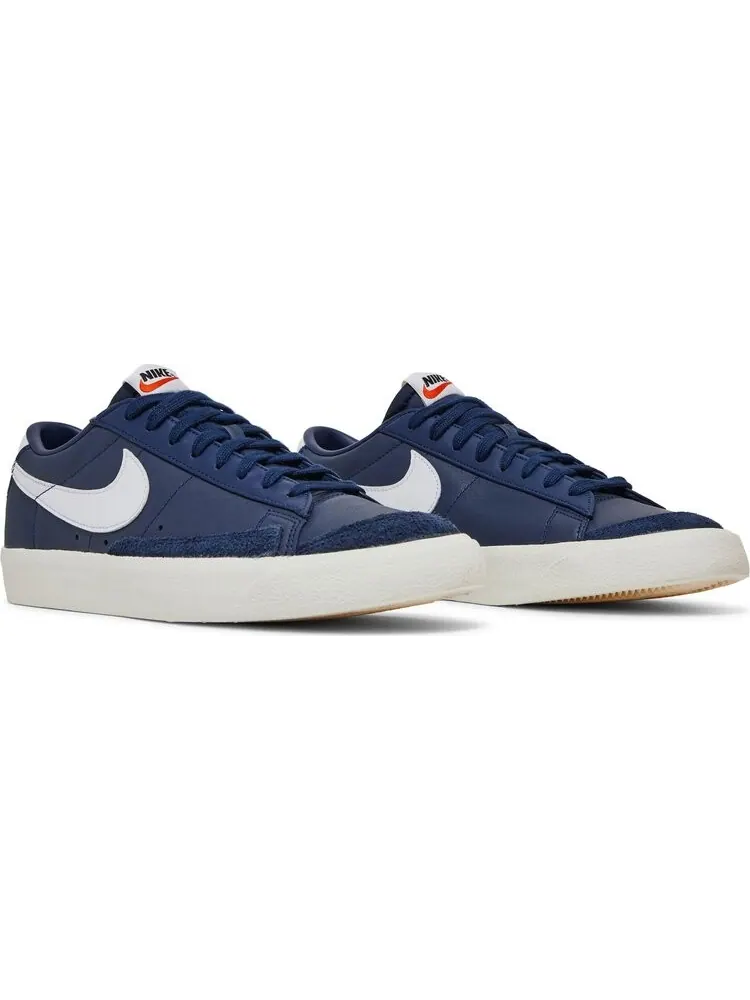 Кроссовки Nike Blazer Low '77 Vintage 'Midnight Navy' — изображение 8 из 8, синий