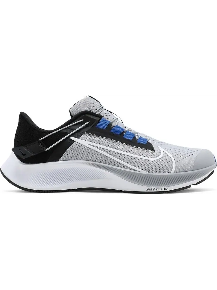 Кроссовки Nike Air Zoom Pegasus 38 FlyEase 'Wolf Grey Hyper Royal' — изображение 1 из 8, серый