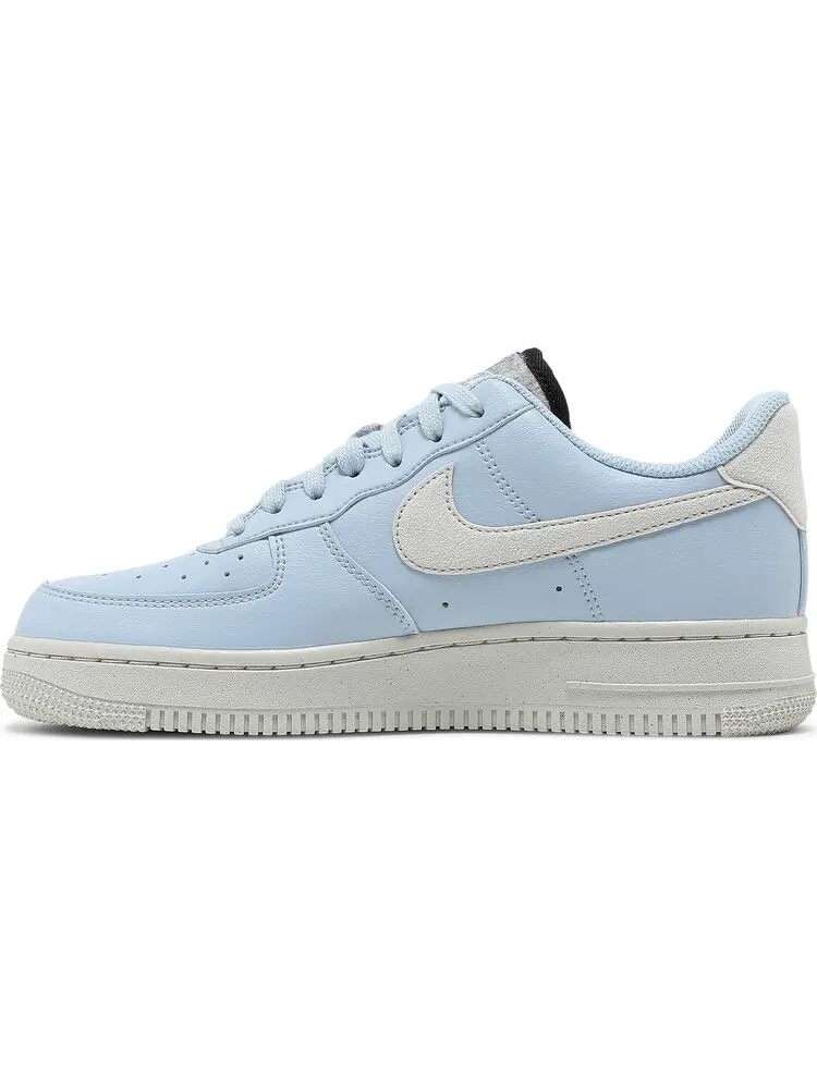 Кроссовки Nike Wmns Air Force 1 '07 SE 'Recycled Wool Pack - Light Armory Blue' — изображение 3 из 8, синий