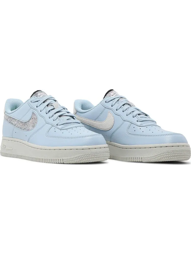 Кроссовки Nike Wmns Air Force 1 '07 SE 'Recycled Wool Pack - Light Armory Blue' — изображение 8 из 8, синий