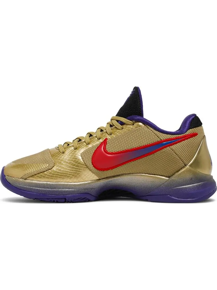 Кроссовки Nike Undefeated x Zoom Kobe 5 Protro 'Hall Of Fame' — изображение 3 из 8, золото