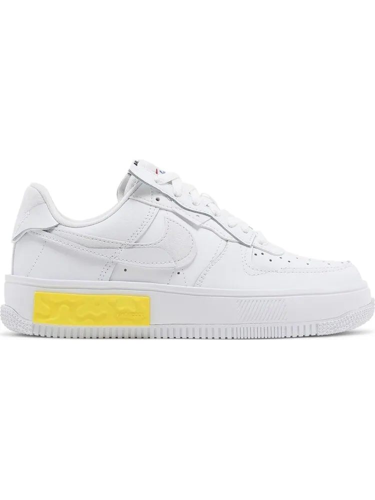 Кроссовки Nike Wmns Air Force 1 Fontanka 'White Opti Yellow' — изображение 1 из 8, белый