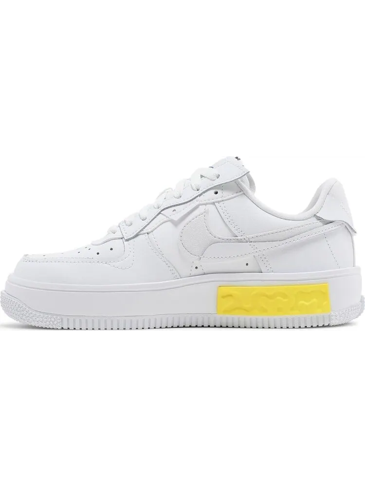 Кроссовки Nike Wmns Air Force 1 Fontanka 'White Opti Yellow' — изображение 3 из 8, белый