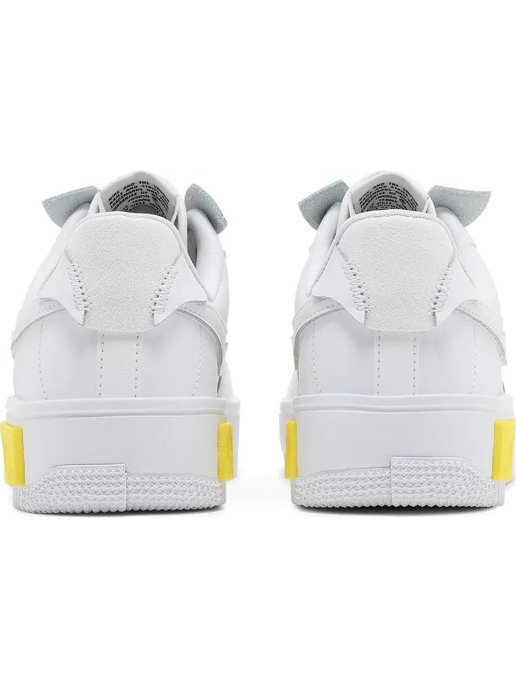 Кроссовки Nike Wmns Air Force 1 Fontanka 'White Opti Yellow' — изображение 6 из 8, белый