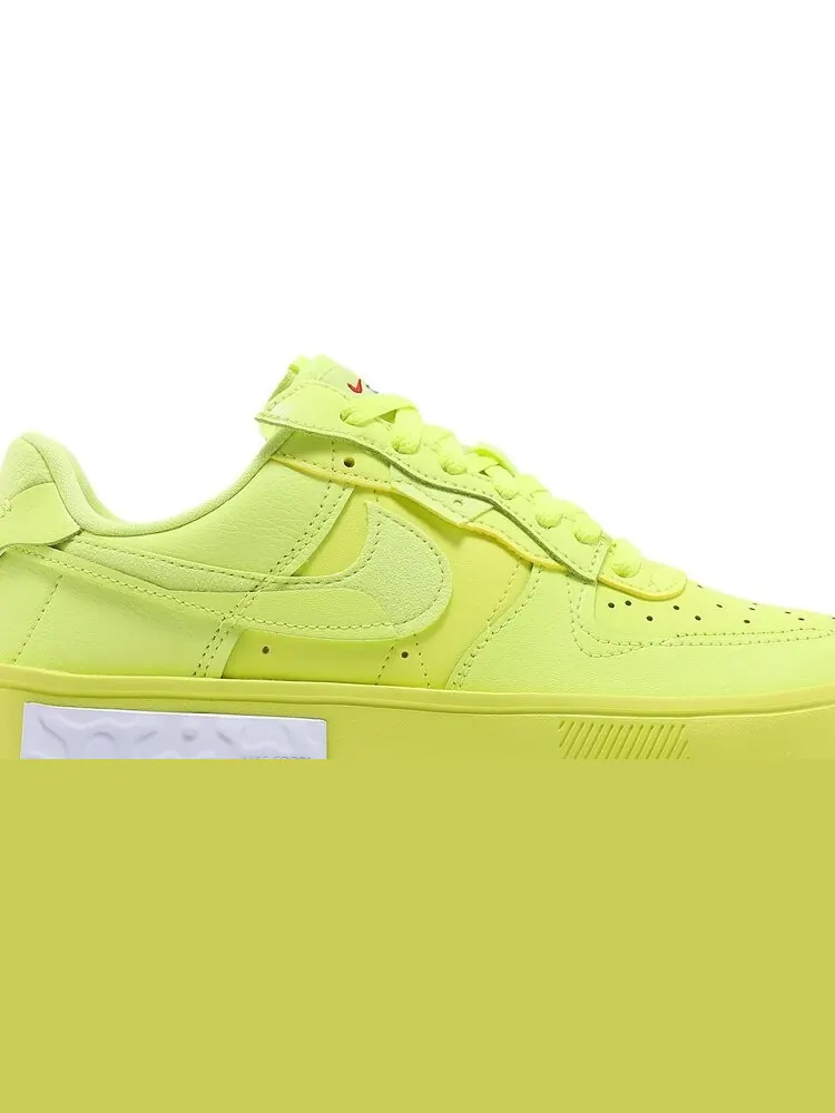 Кроссовки Nike Wmns Air Force 1 Fontanka 'Yellow Strike' — изображение 2 из 8, желтый