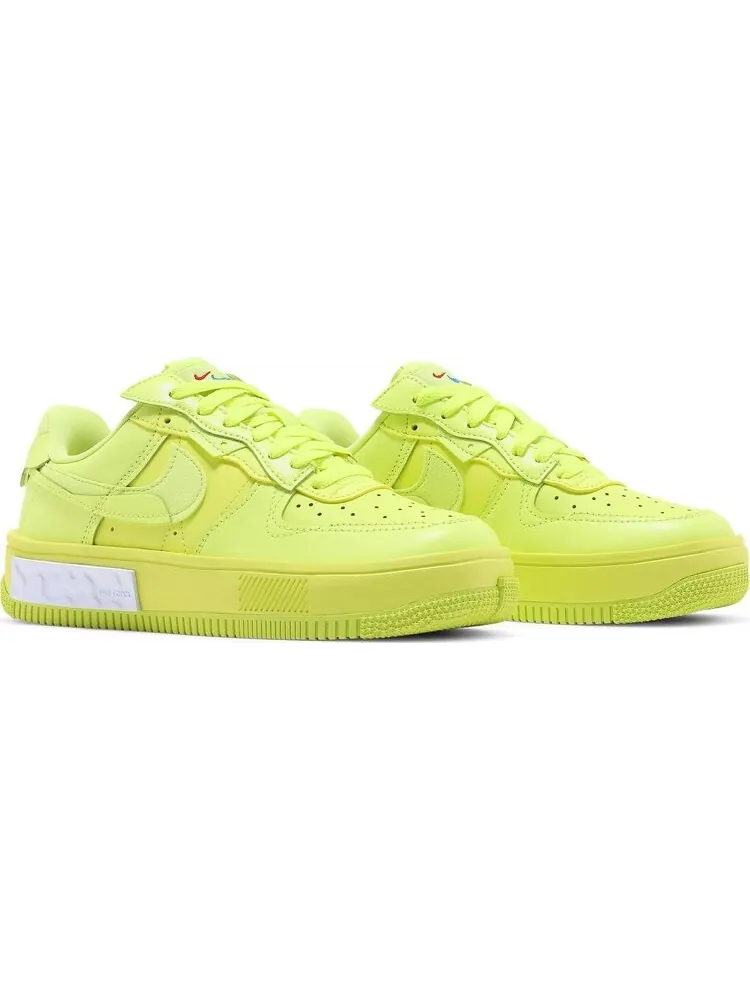 Кроссовки Nike Wmns Air Force 1 Fontanka 'Yellow Strike' — изображение 8 из 8, желтый