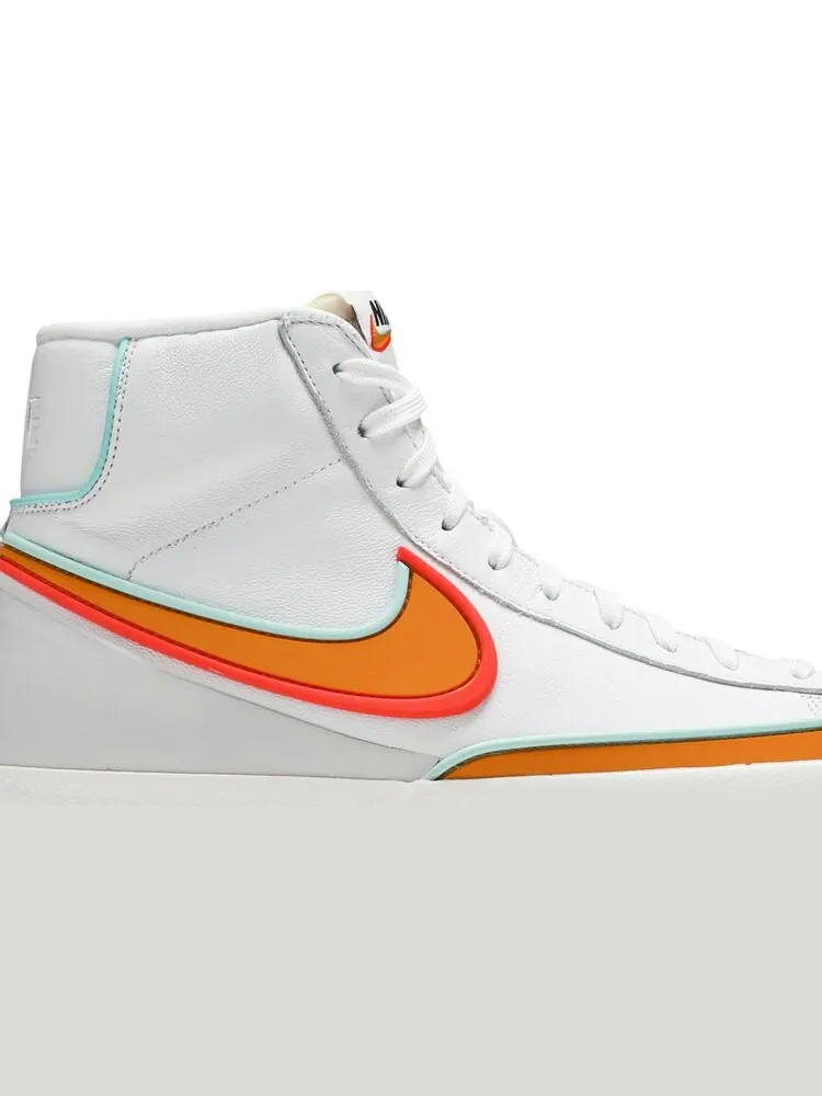 Кроссовки Nike Blazer Mid '77 Infinite 'White Kumquat' — изображение 2 из 8, белый