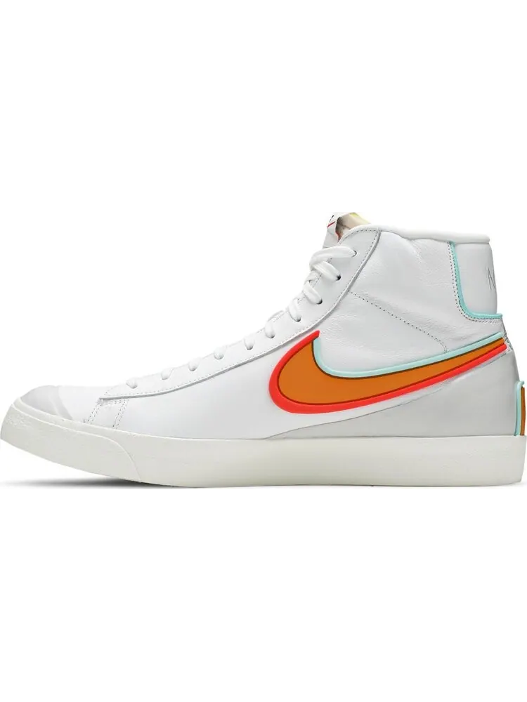 Кроссовки Nike Blazer Mid '77 Infinite 'White Kumquat' — изображение 3 из 8, белый