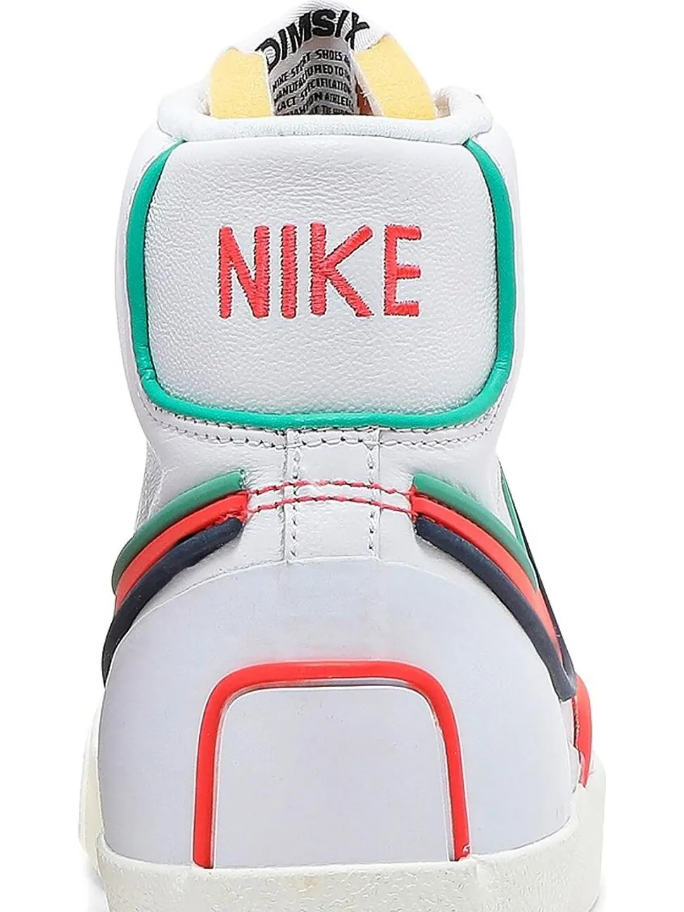Кроссовки Nike Blazer Mid '77 Infinite 'White Blue Void Crimson' — изображение 7 из 8, белый