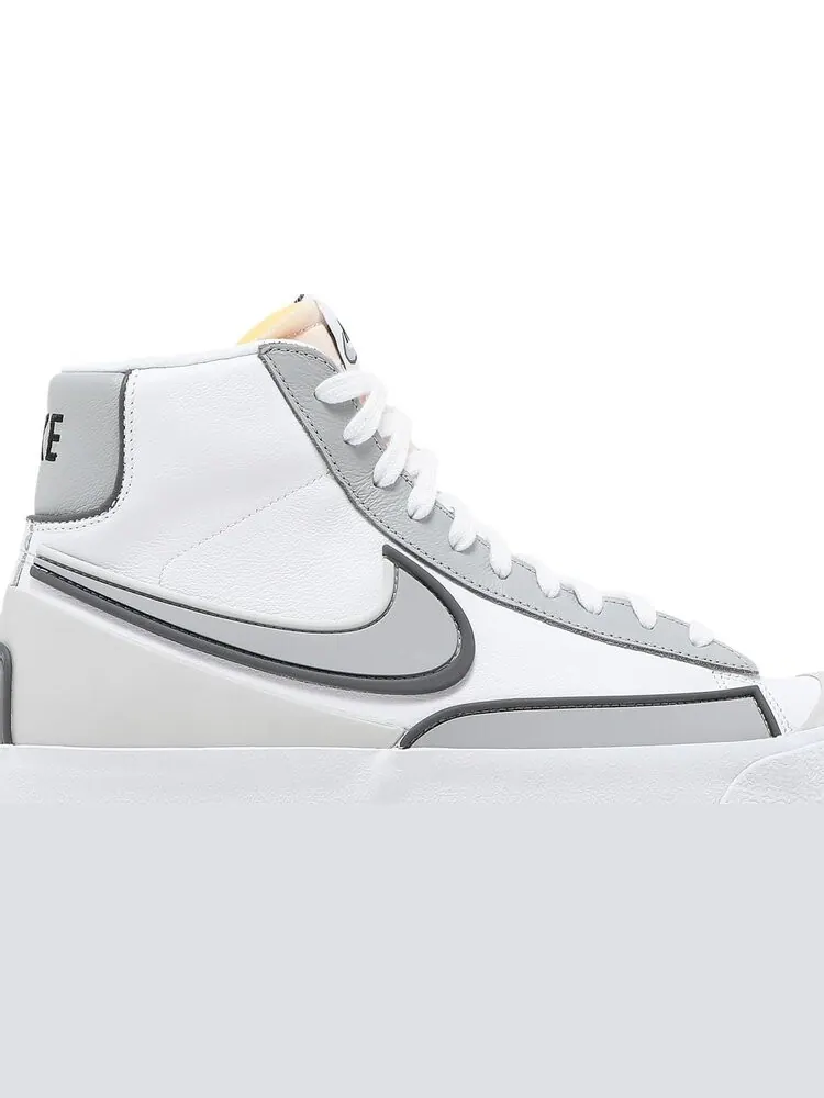 Кроссовки Nike Blazer Mid '77 Infinite 'White Iron Grey' — изображение 2 из 8, белый