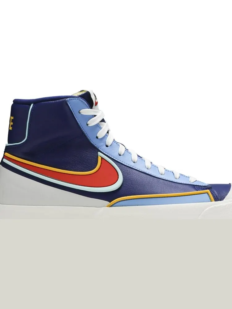Кроссовки Nike Blazer Mid '77 Infinite D/MS/X 'Deep Royal Blue Copa' — изображение 2 из 8, синий