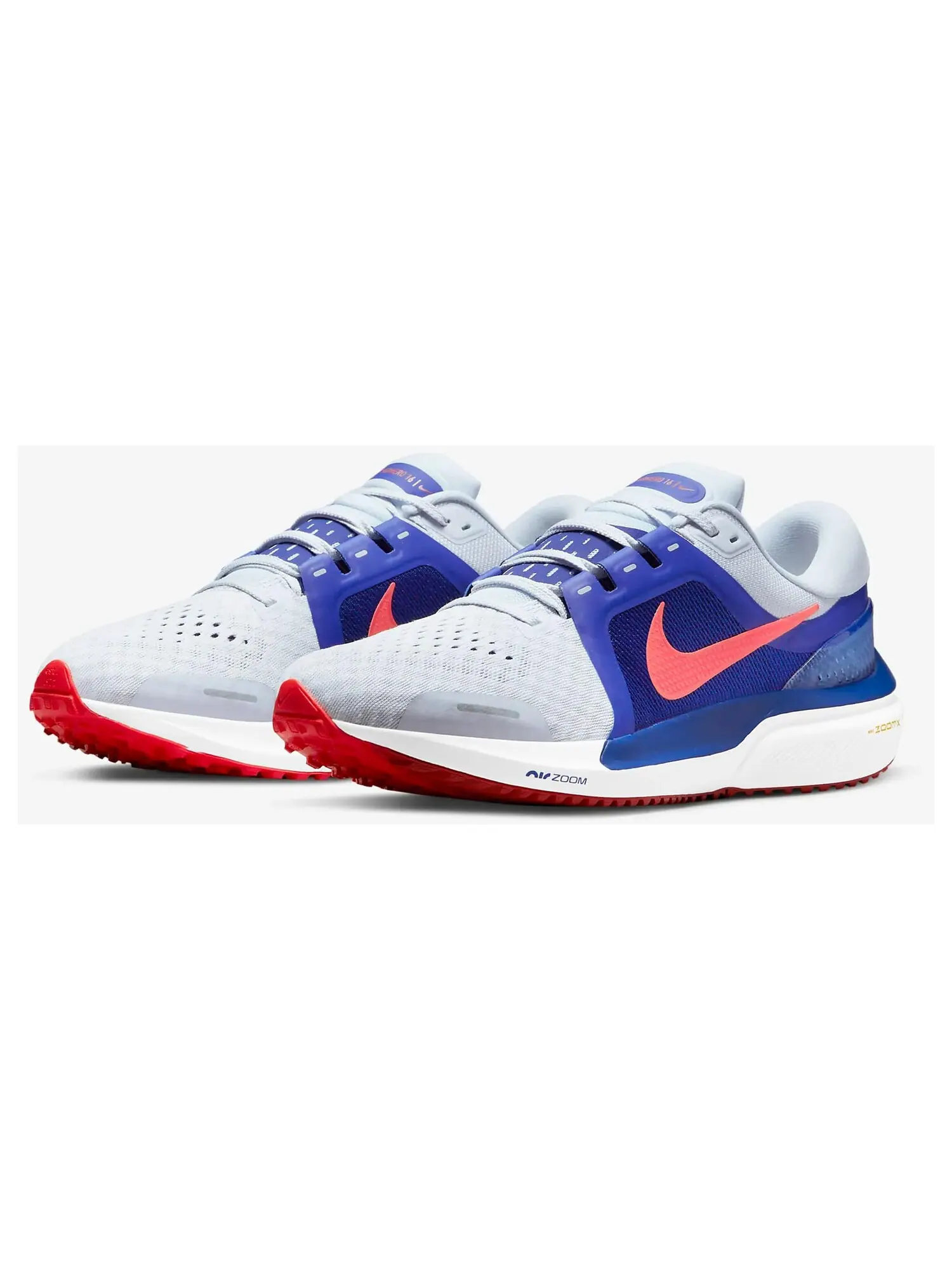 Кроссовки Nike Air Zoom Vomero 16 — изображение 2 из 7, серый/синий