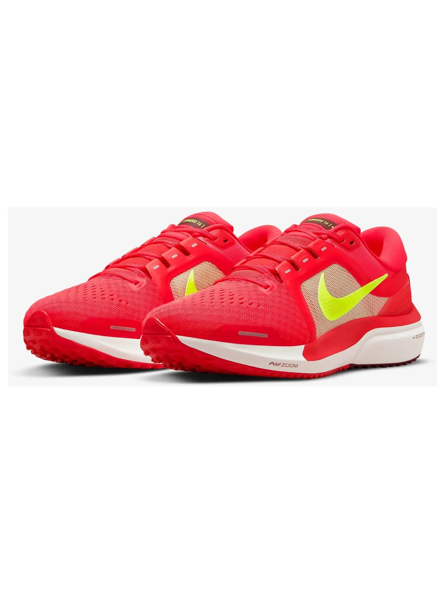 Кроссовки Nike Air Zoom Vomero 16 — изображение 2 из 7, красный/желтый
