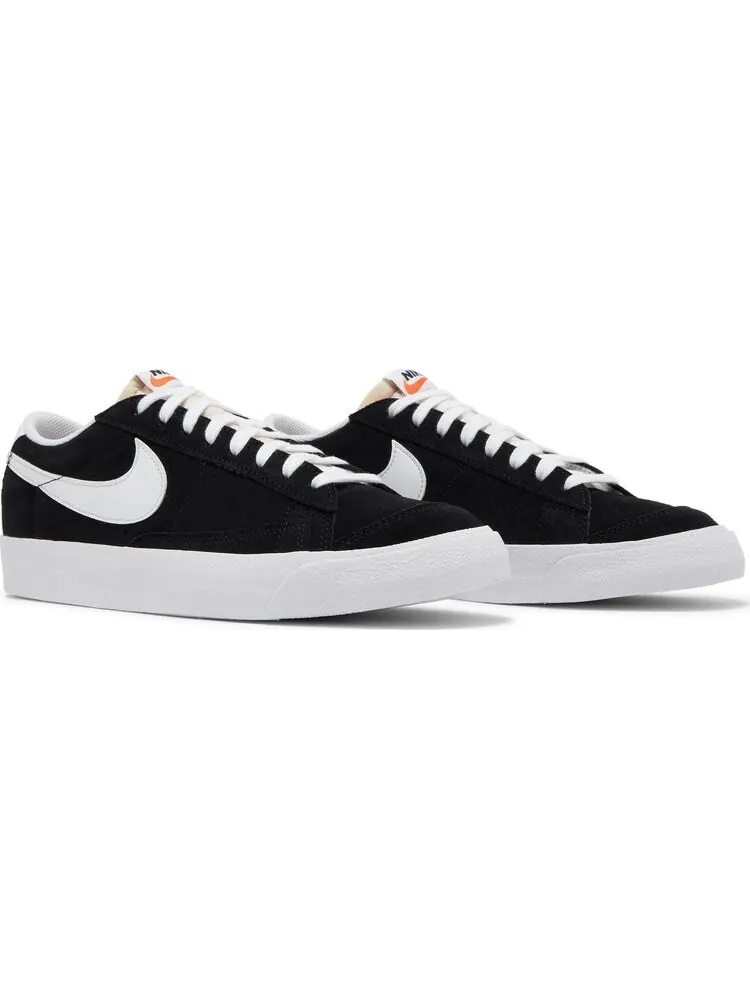 Кроссовки Nike Blazer Low '77 Suede 'Black White' — изображение 8 из 8, черный