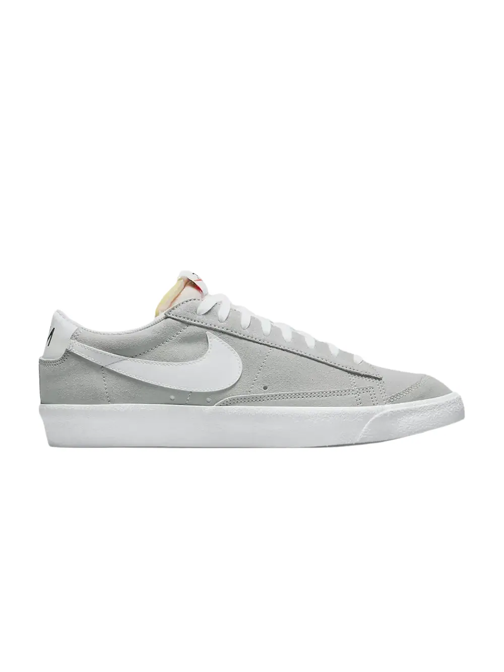 Кроссовки Nike Blazer Low — изображение 1 из 1, серый/серый-белый